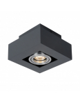 Obrázok pre Italux Casemiro IT8002S1-BK/AL stropné svietidlo 1xGU10
