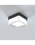 Obrázok pre Italux Nefis PLF-53628-BK stropné svietidlo LED 9W 960lm 2800K/4000K/6000K IP65