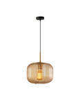 Obrázok pre Italux Gavino PND-26476-1-BRO-AMB závesné svietidlo 1xE27 40W