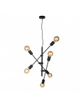 Obrázok pre Italux Ferreia PND-5986-6-BL Italux Ferreia PND-5986-6-BL 6xE27 závesné svietidlo