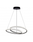 Obrázok pre Italux Kortia PND-64873-BK závesné svietidlo LED 35W 3160lm 3000K/4000K/6000K