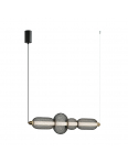 Obrázok pre Italux Marco PND-84283-4-BK závesné svietidlo LED 16W 3000K