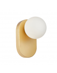 Obrázok pre Italux Morti WL-2931-1-GD+WH nástenné svietidlo 1xG9 max.LED 10W