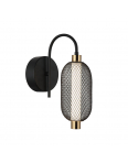 Obrázok pre Italux Marco WL-84283-1-BK nástenné svietidlo LED 6W 3000K