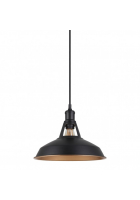 Obrázok pre ITALUX FREYA MDM-2315/1 M BK+GD závesné svietidlo 1X40W E27