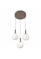 Obrázok pre Závesné svietidlo Italux Montes PND-02217-3-BRO LED 18W