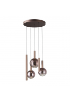 Obrázok pre Závesné svietidlo Italux Camino PND-24038-5A-COPP LED 30W 3000K 2136lm