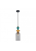 Obrázok pre Italux Busco PND-30263-1C-BRO-SG závesné svietidlo E27 40W