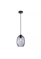 Obrázok pre Italux Novala PND-3031-1-BK-SG závesné svietidlo 1xE27 40W