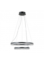 Obrázok pre Italux Barlo PND-34526-2L-BK závesné svietidlo LED 36W 3000K+4000K+6000K 3100lm