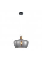Obrázok pre Italux Parola PND-3636-1-BRO-SG závesné svietidlo 1xE27 40W