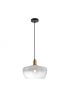 Obrázok pre Italux Parola PND-3636-1-BRO-W závesné svietidlo 1xE27 40W