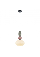 Obrázok pre Italux Altra PND-36787-1A-BK-WH závesné svietidlo 1xE27 40W