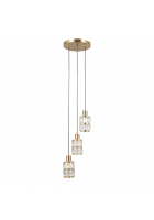 Obrázok pre Italux Alma PND-40668-3-HBR 3xE27 40W