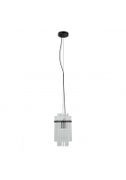 Obrázok pre Italux Bonte PND-40929-1A-BK závesné svietidlo E27 čierna matná