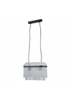 Obrázok pre Italux Bonte PND-40929-2A-BK závesné svietidlo 2xE27  čierna matná