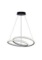 Obrázok pre Italux Kortia PND-64873-BK závesné svietidlo LED 35W 3160lm 3000K/4000K/6000K