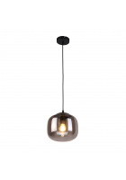 Obrázok pre Závesné svietidlo Italux Calto PND-67705-1-BK-SG E27 40W čierna,dymová