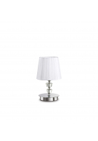 Obrázok pre Stolová lampa Ideal lux 059266 PEGASO TL1 SMALL BIANCO 1xE14 40W