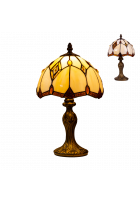 Obrázok pre PREZENT TIFFANY 84 stolná vitrážová lampa 1x E14 40W