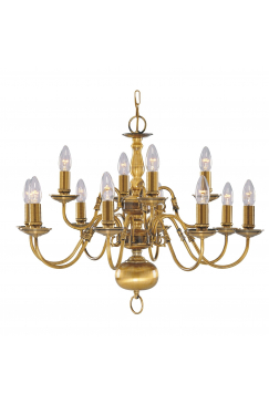 Obrázok pre Searchlight 1019-12AB FLEMISH závesné svietidlo