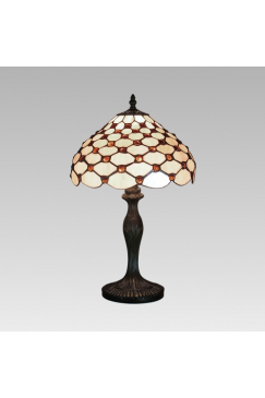 Obrázok pre Prezent 53 TIFFANY VII stolná vitrážová lampa