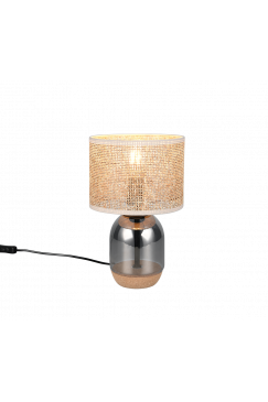 Obrázok pre TRIO 564900157 TARA stolová lampa 1xE27 40W
