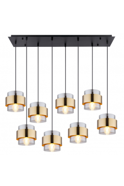 Obrázok pre GLOBO 15560-8H MILLEY Závesné svietidlo 8x E27, max. 60W 230V