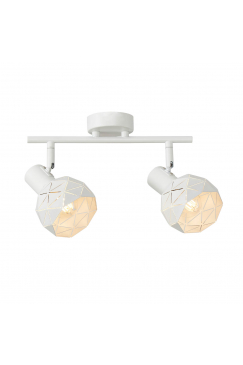 Obrázok pre Italux Harley SPL-3480-2-W stropné svietidlo 2xE14 biela