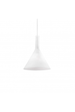 Obrázok pre Závesné svietidlo Ideal lux 074337 COCKTAIL SP1 SMALL BIANCO 1xE14 40W biela