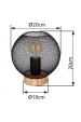 Obrázok pre GLOBO 15663T PABLO stolová lampa 1xE27, max. 60W 