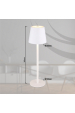 Obrázok pre GLOBO 58438W VANNIE nabíjateľná stolová lampa LED 3W